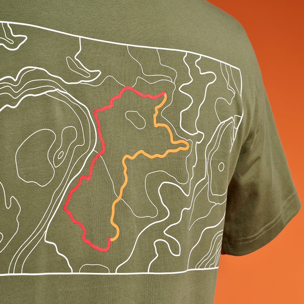 garmont-trail-t-shirt-unisex-verde-in-cotone-per-escursioni-in-montagna image 3