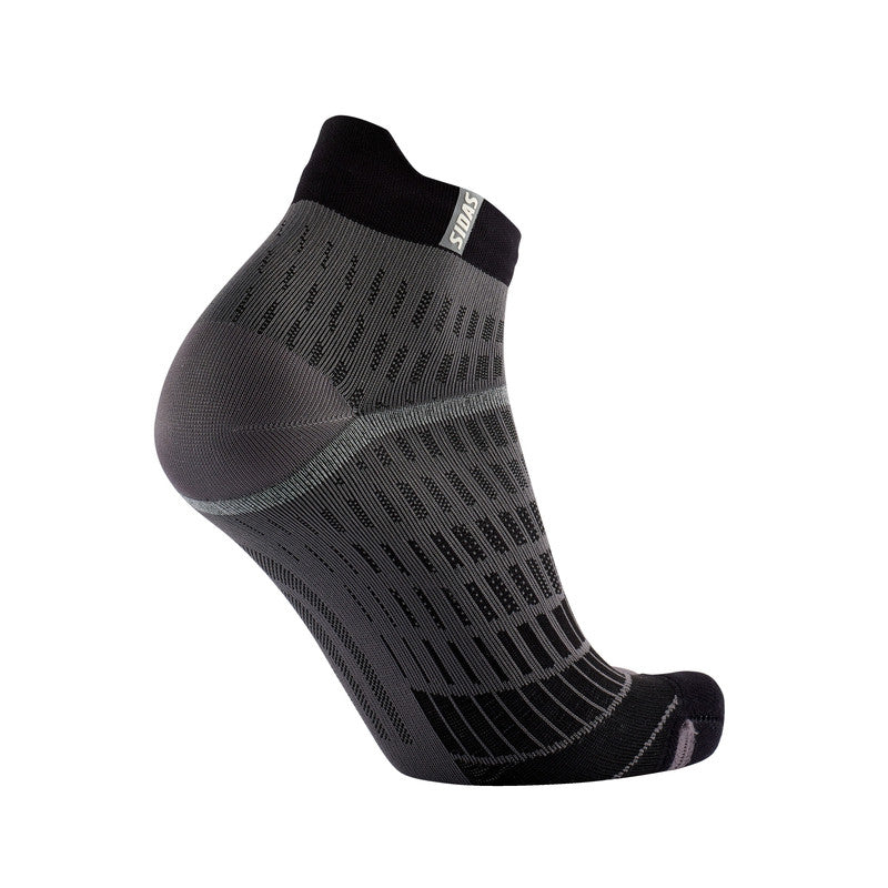 sidas-t-free-run-calzini-running-grigio-nero image 5