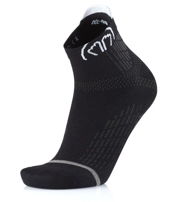 sidas-run-anatomic-ankle-calze-running-tecniche-nere-grip-antiscivolo image 1