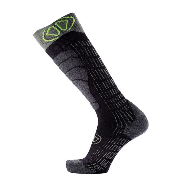 sidas-ski-comfort-calze-da-sci-anatomiche-nero-grigio-in-merino-riciclato image 3