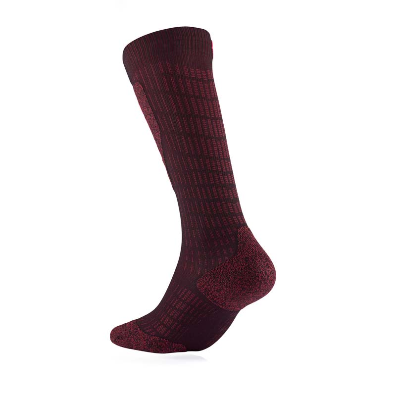 calze-da-sci-sidas-ski-expert-donna-bordeaux-98-fibre-riciclate-supporto-anatomi image 5