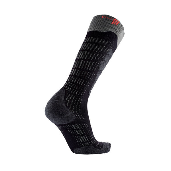 sidas-ski-comfort-calze-da-sci-anatomiche-nero-grigio-in-merino-riciclato image 5