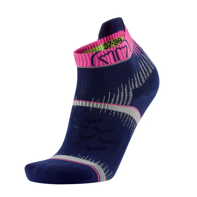 sidas-run-ultra-calze-running-blu-rosa image 1