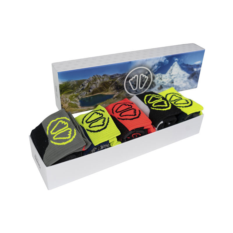 sidas-weekly-ski-box-5-paia-di-calze-sci-comfort-in-merino-e-fibre-riciclate image 2