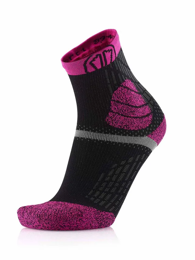 sidas-trail-protect-calzini-trail-running-rosa-nero image 1