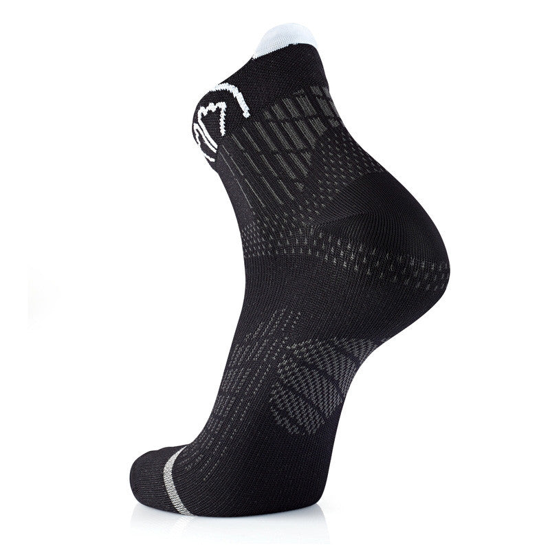 sidas-set-2-paia-run-anatomic-ankle-nero-calze-running-ultra-sottili-con-support image 7