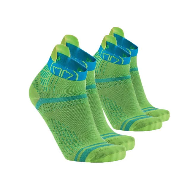 sidas-run-feel-calze-running-giallo-turchese-2-paia image 1