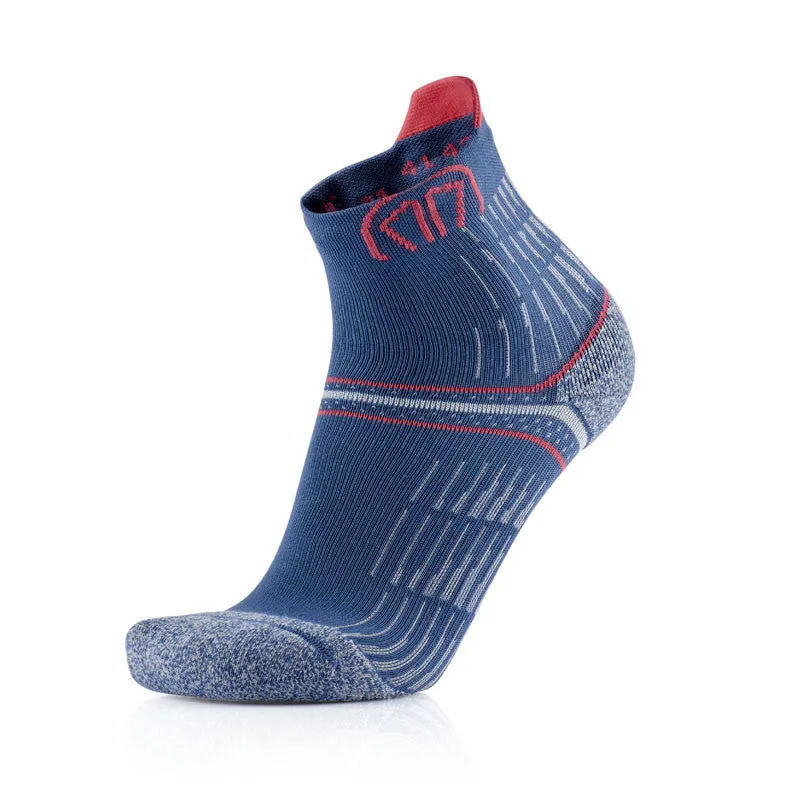 sidas-run-anatomic-comfort-calze-da-running-donna-blu-rosa image 1