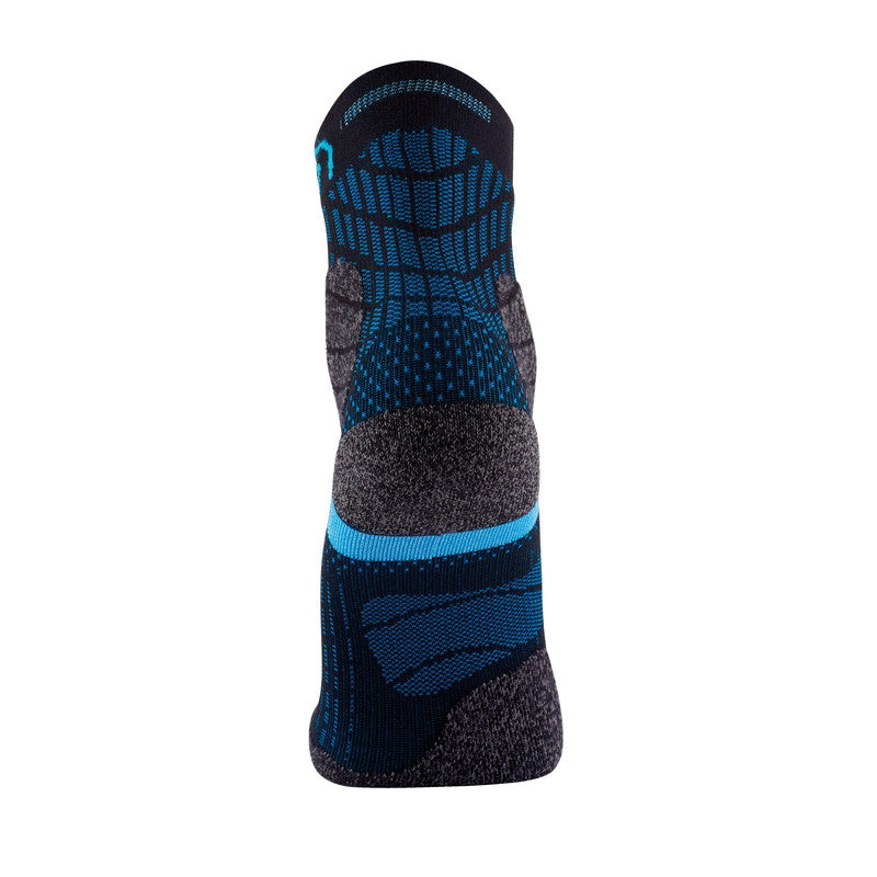 sidas-trail-double-calze-da-trail-running-nero-turchese-doppio-strato-antivescic image 4