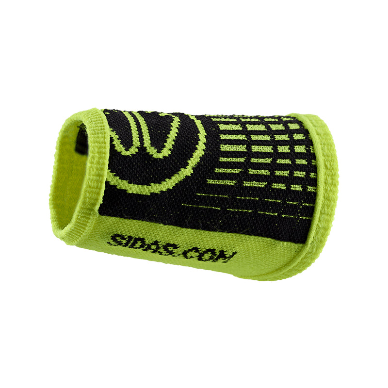 sidas-wristband-fascia-da-polso-per-sudore-nero-giallo-2-pezzi image 1