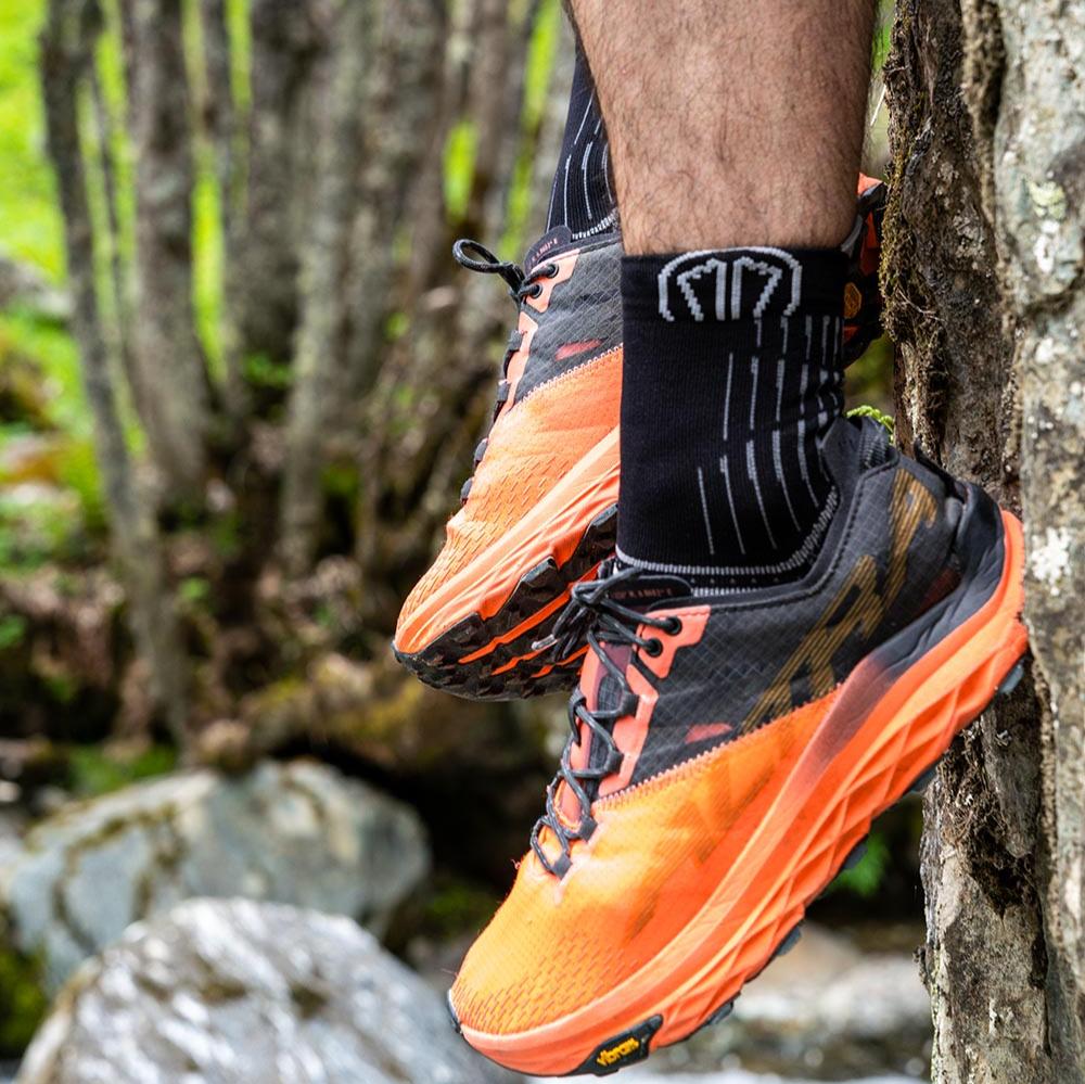 sidas-run-anatomic-comfort-calzini-running-nero-grigio-costruzione-anatomica-e-g image 7