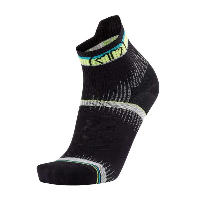 sidas-run-ultra-race-calze-da-running-nero-giallo image 1