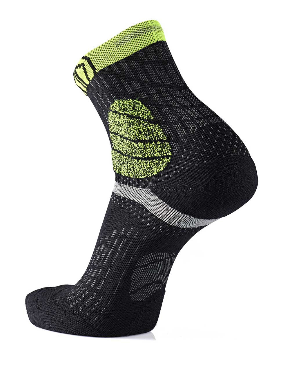 sidas-trail-protect-set-2-paia-calze-trail-running-nero-giallo-con-protezione-av image 5