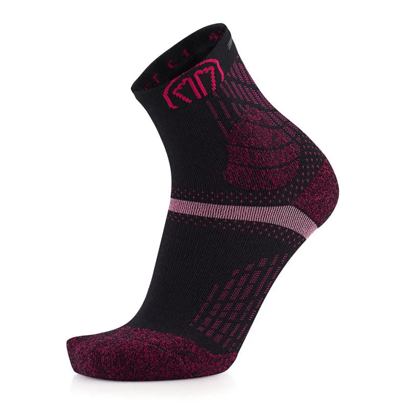 calze-da-trail-running-sidas-trail-protect-nero-rosa-rinforzi-su-caviglia-tallon image 1