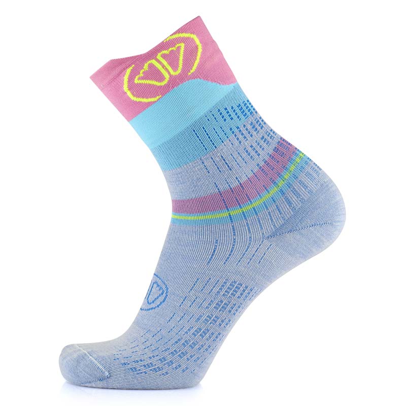 sidas-ski-nordic-performance-women-calze-da-sci-da-fondo-rosa-blu image 2