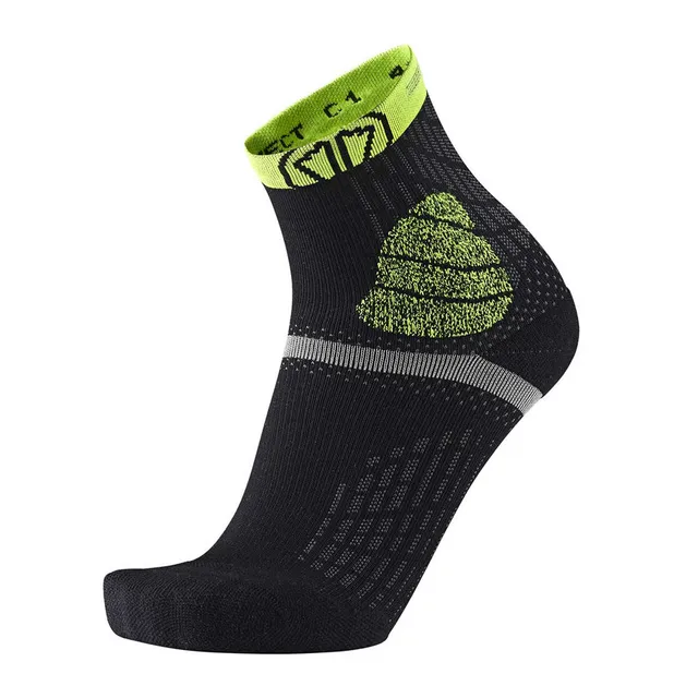 sidas-trail-protect-calze-da-trail-running-nero-giallo-protezione-e-traspirabili image 1