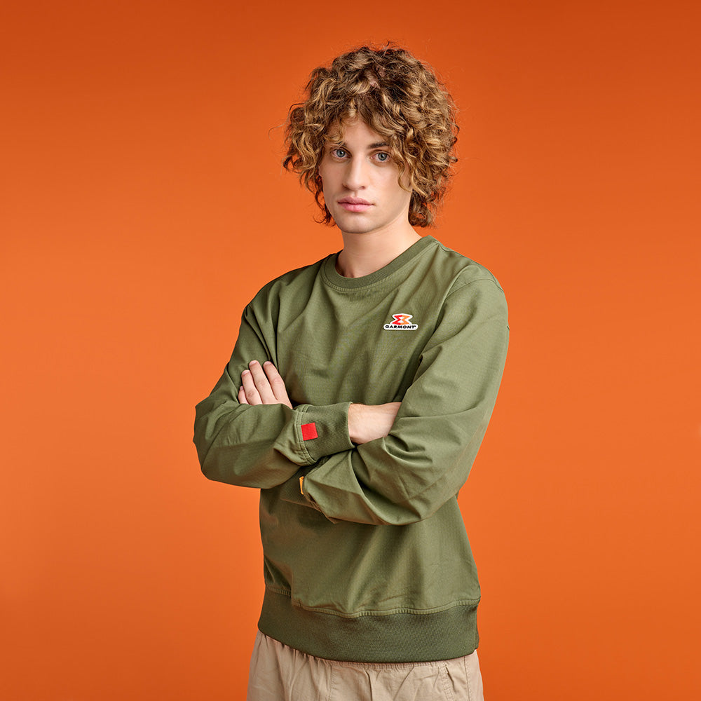 garmont-zebu-felpa-unisex-girocollo-in-tessuto-tecnico image 6