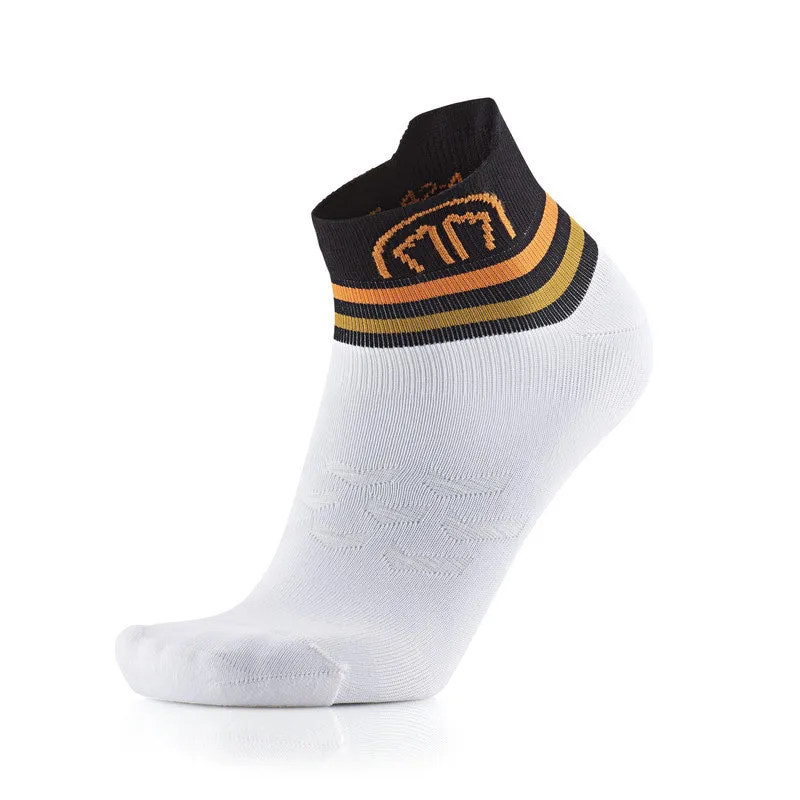 sidas-run-anatomic-light-ankle-calzini-running-bianco-nero image 1