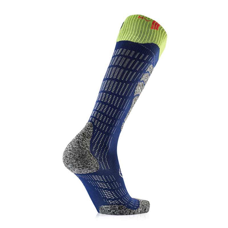 set-2-paia-calze-da-sci-sidas-ski-comfort-blu-grigio-calze-anatomiche-con-lana-m image 2