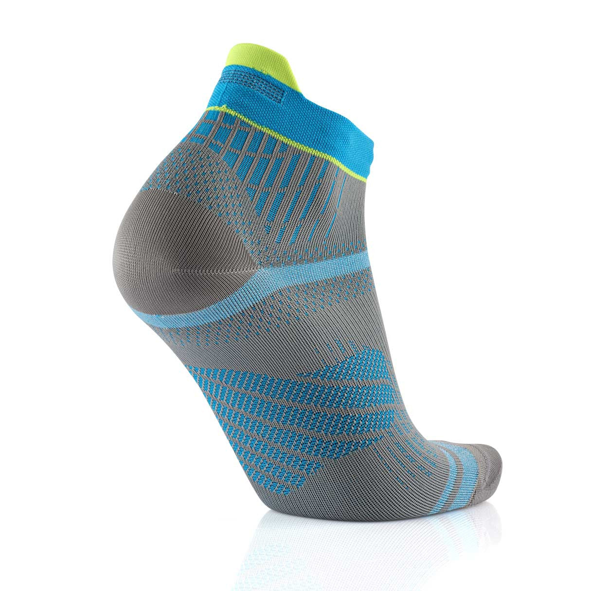 sidas-run-feel-set-2-paia-calze-running-grigio-turchese image 3
