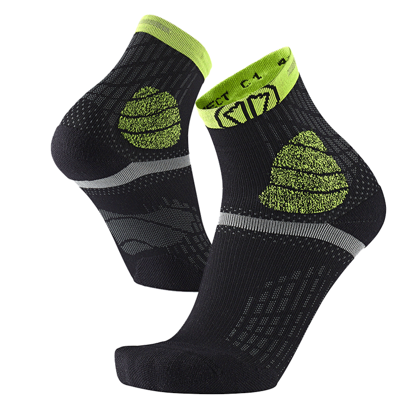 sidas-trail-protect-calze-da-trail-running-nero-giallo-protezione-e-traspirabili image 3