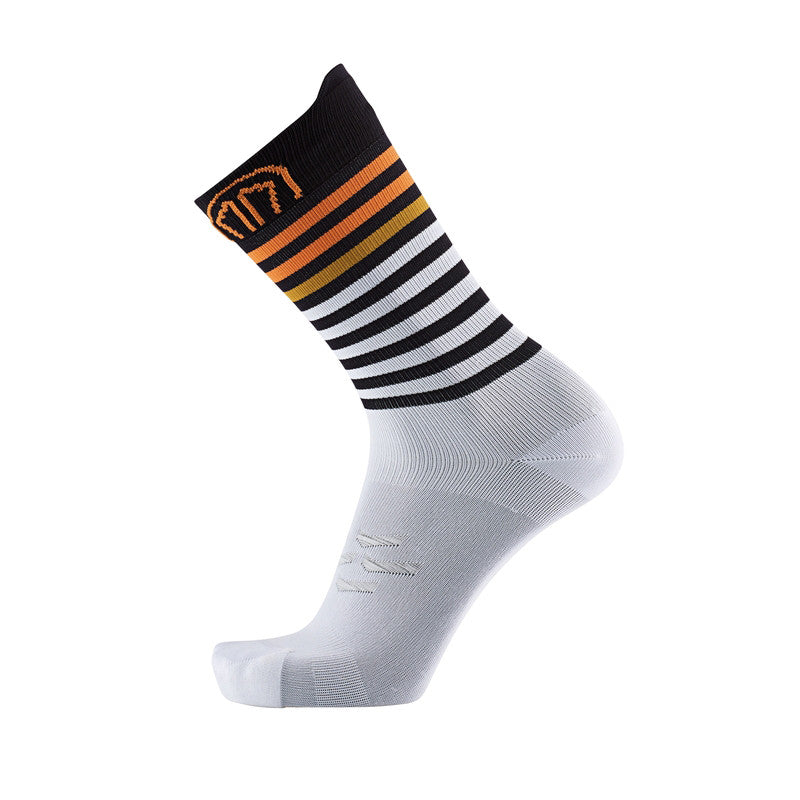 sidas-run-anatomic-light-crew-calze-da-running-bianco-nero image 4