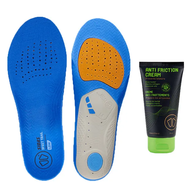 sidas-3feet-trail-low-plantarini-trail-per-arco-basso-crema-anti-friction image 1