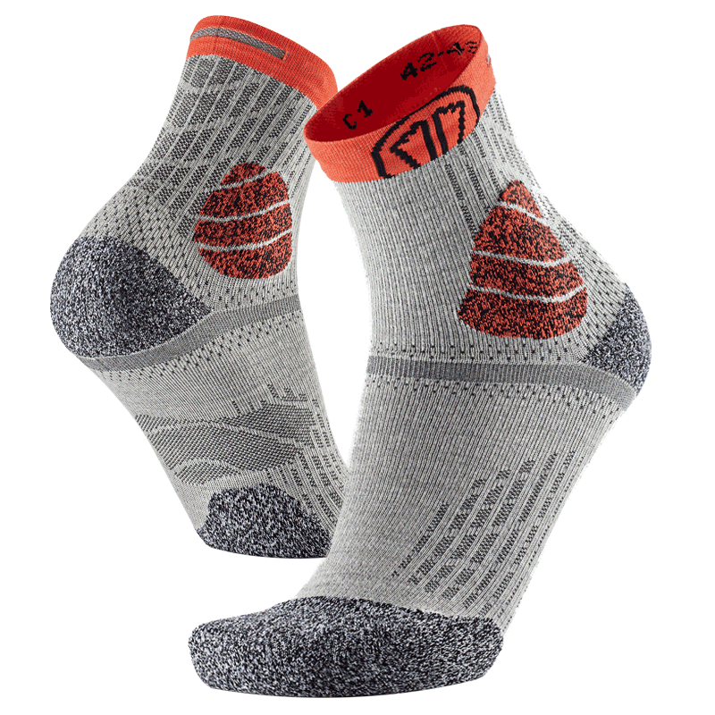 sidas-winter-trail-protect-calze-da-trail-running-unisex-bianco-arancio-taglia-s image 3