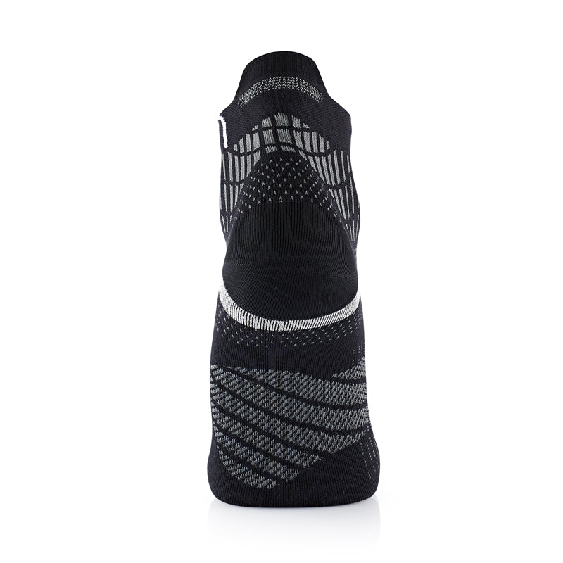 sidas-run-feel-calze-running-sottili-nere-con-strisce-antiscivolo image 3