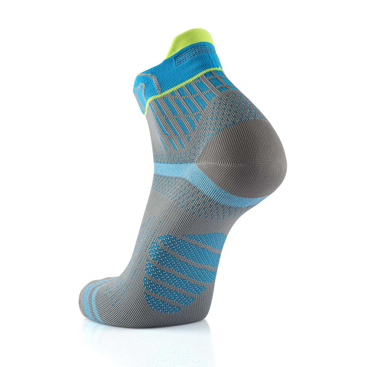 sidas-run-feel-set-2-paia-calze-running-grigio-turchese image 4