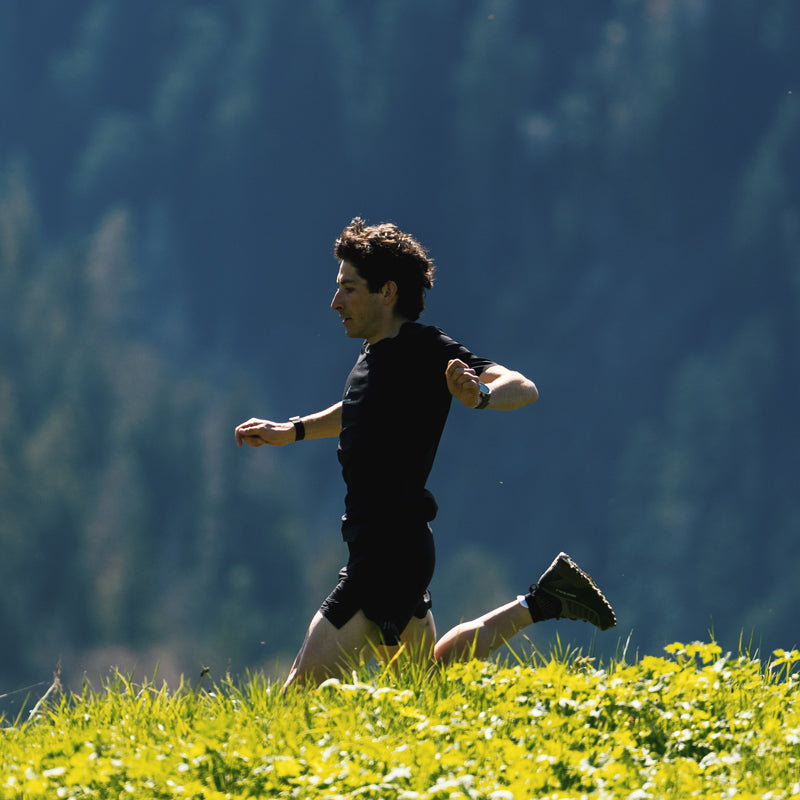sidas-run-anatomic-ankle-calze-running-tecniche-nere-grip-antiscivolo image 2