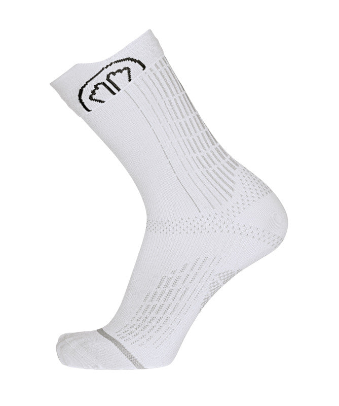 sidas-run-anatomic-crew-calze-tecniche-da-running-bianche-a-taglio-alto image 4