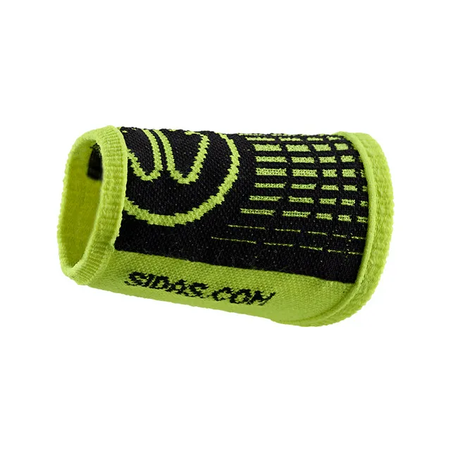 sidas-wristband-fascia-da-polso-per-sudore-nero-giallo-2-pezzi image 1