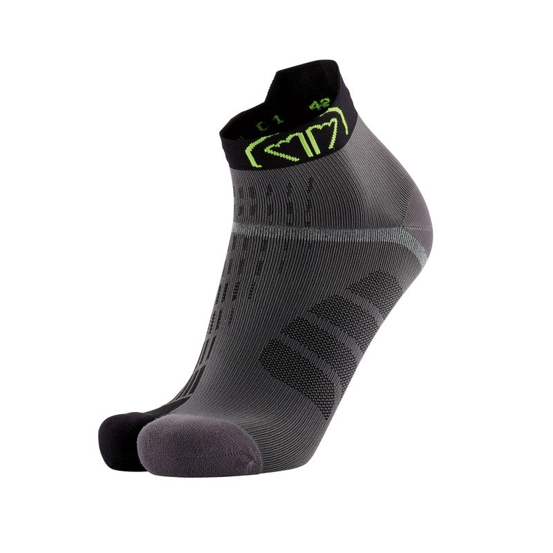 sidas-t-free-run-calzini-running-grigio-nero image 1