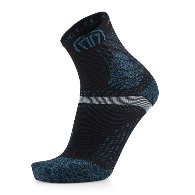 sidas-trail-protect-calze-trail-running-nero-blu-con-rinforzi-e-grip image 1
