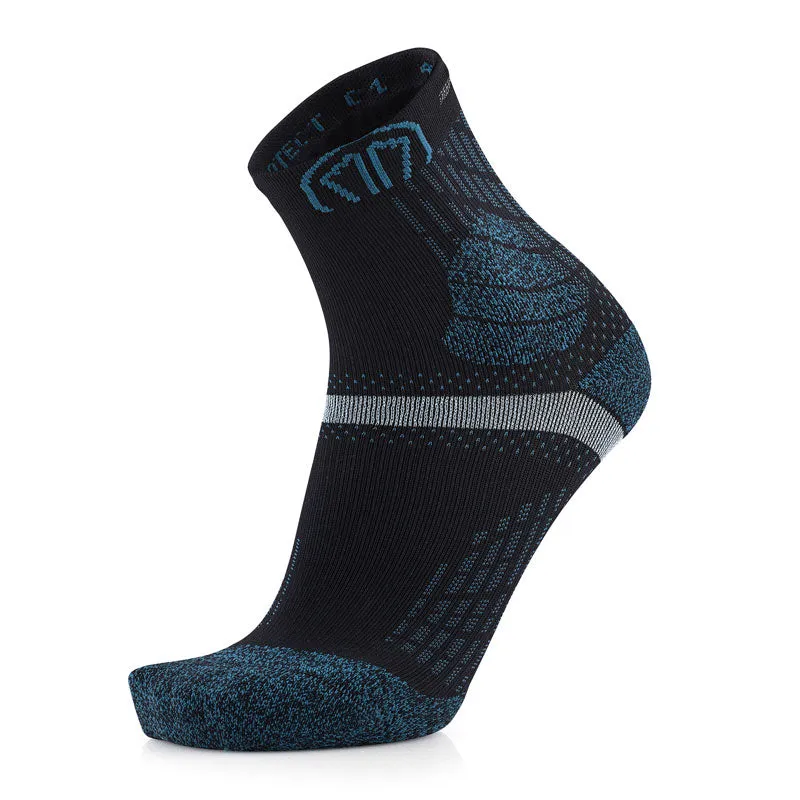sidas-trail-protect-calze-trail-running-nero-blu-con-rinforzi-e-grip image 1