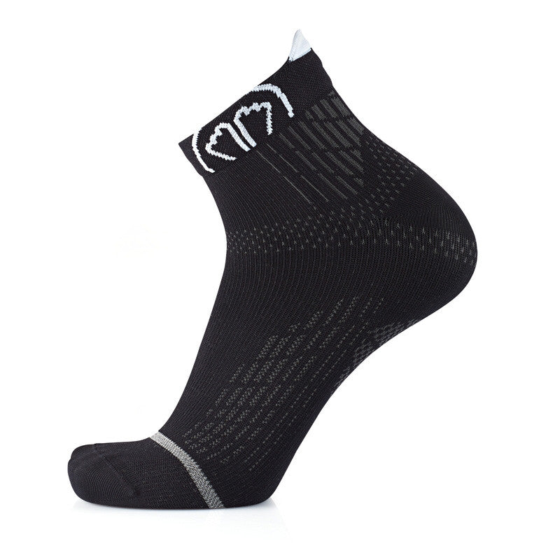 sidas-set-2-paia-run-anatomic-ankle-nero-calze-running-ultra-sottili-con-support image 6