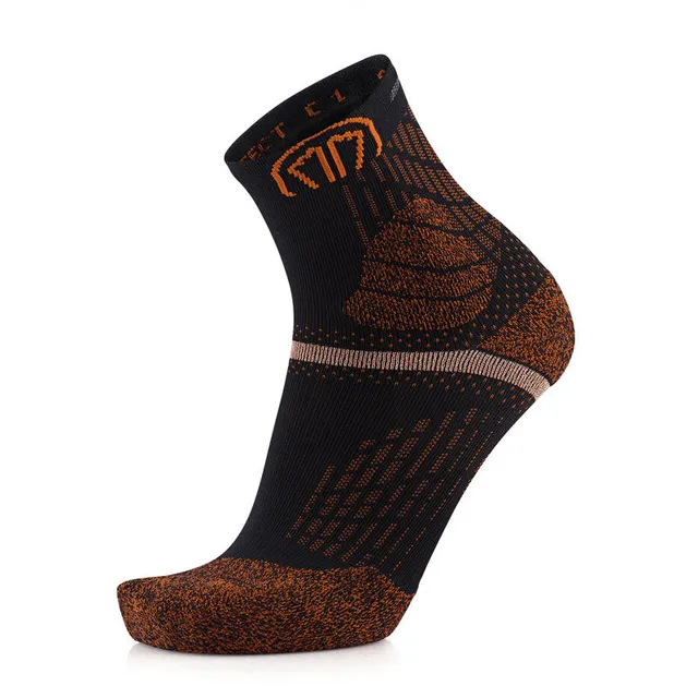 sidas-trail-protect-calzini-trail-running-nero-arancio-v2 image 1