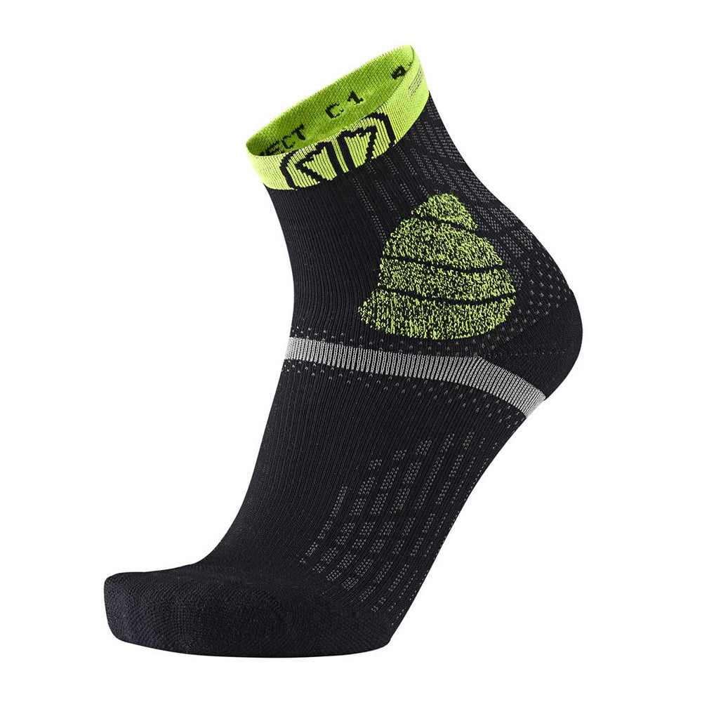 sidas-trail-protect-calze-da-trail-running-nero-giallo-protezione-e-traspirabili image 1