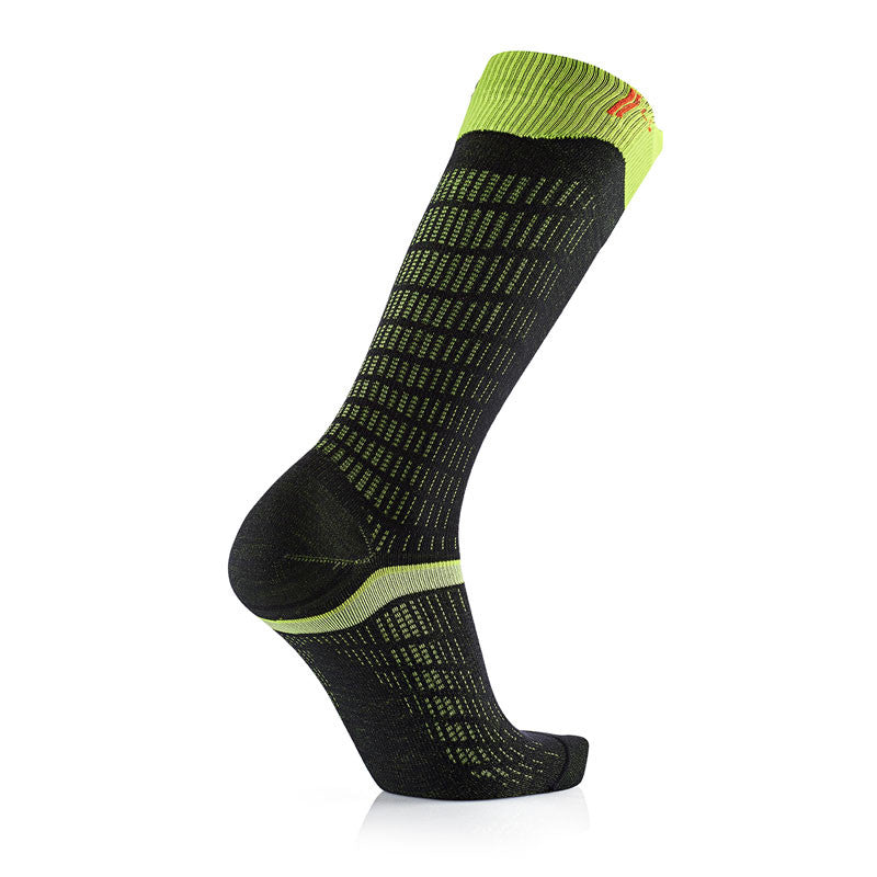 sidas-ski-merino-performance-nero-giallo-calze-da-sci-in-lana-merino-con-grip image 4