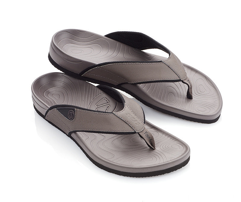 sidas-3d-lounge-taupe-infradito-anatomici-da-uomo-per-recupero-e-uso-quotidiano image 1