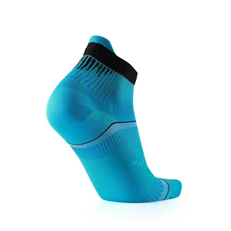 sidas-run-ultra-calzini-running-nero-turchese image 5